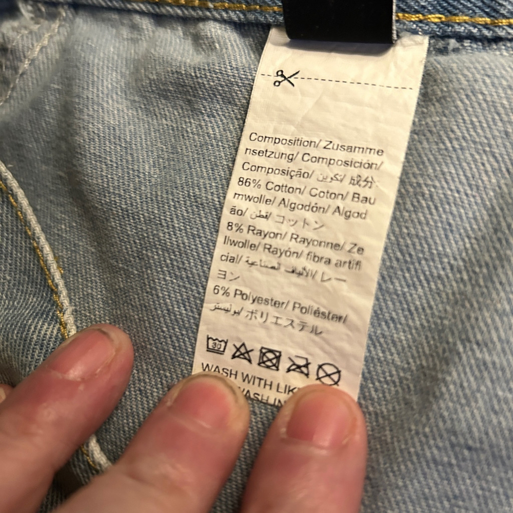 Shein Denim Midi Skirt - Women's M - Button Front - Picture 5 of 7